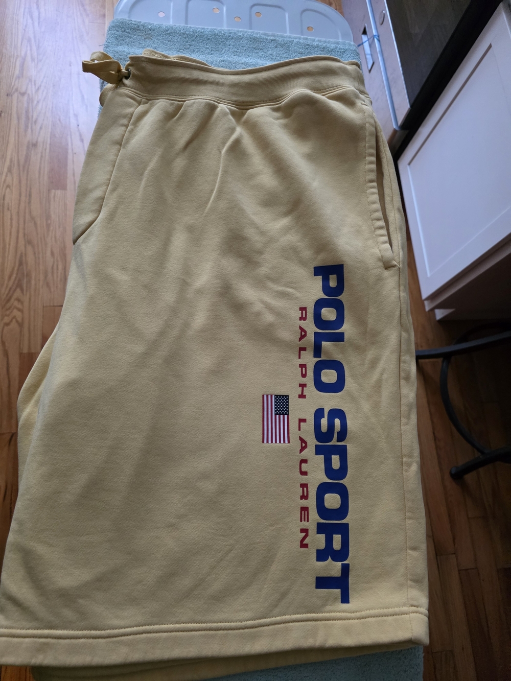 Polo by Ralph Lauren Yellow Polo Sport Athletic Shorts